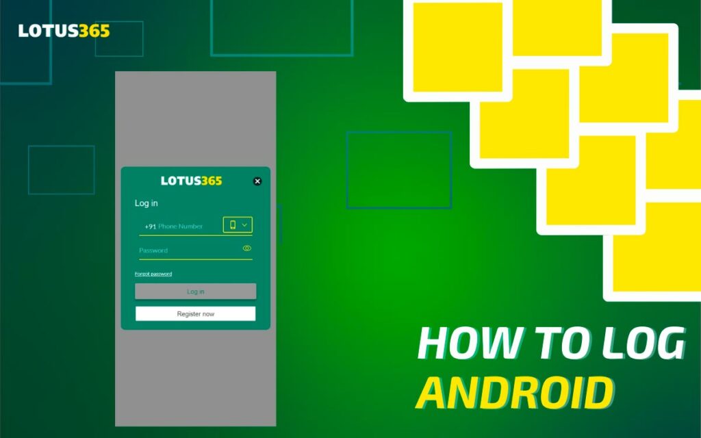 Log in and Use Lotus365 Mobile App android