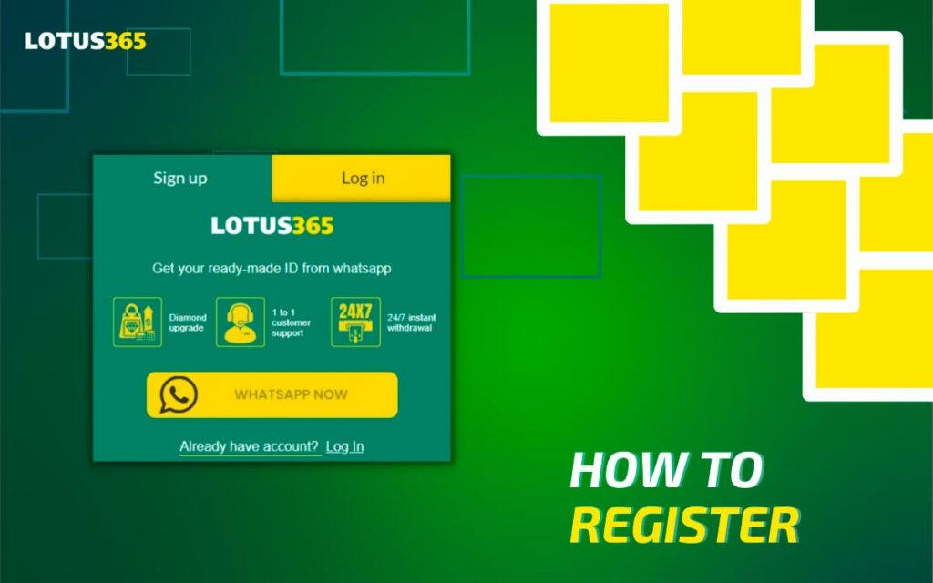 Register for the Lotus365 App - Get Started Now
