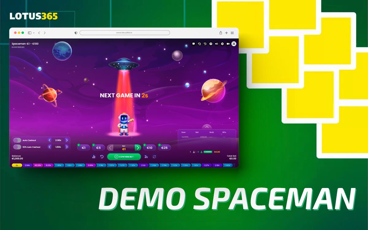 In the game Spaceman, there is a demo mode available for beginner players.